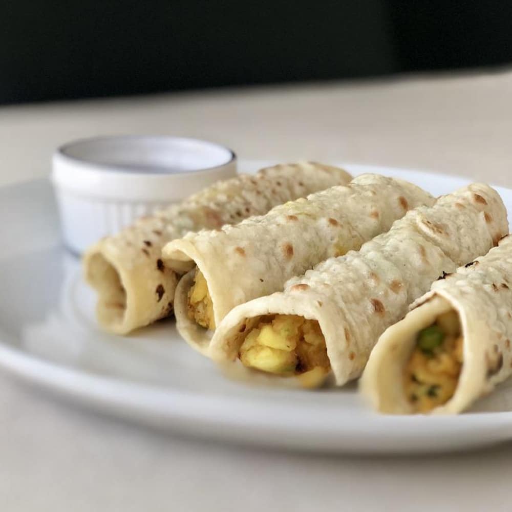 Spicy Potato Wrap