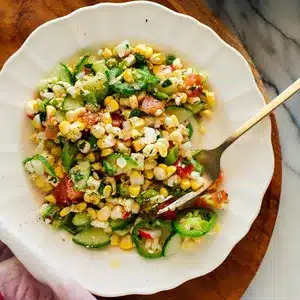 cheese and corn