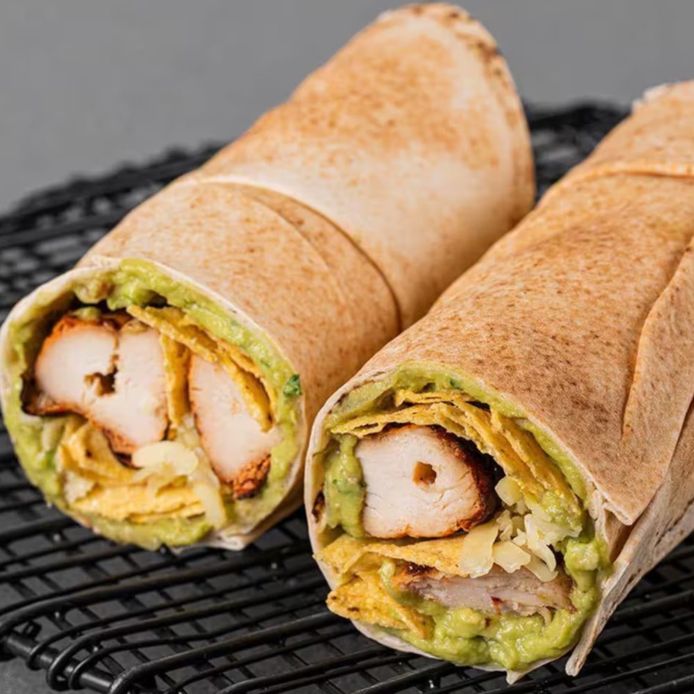classic chicken  wrap
