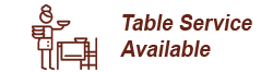 Table Service Available at Bistro 1427 Madurai